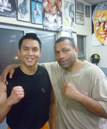 Johnny with Vince Phillips Johnny with Vince Phillips