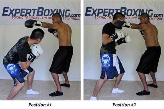 body slipping the jab body slipping the jab