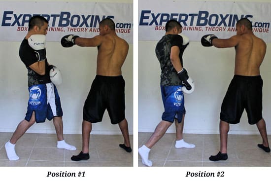 body slipping left hook body slipping left hook