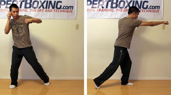 one legged punching one legged punching