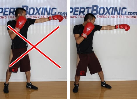 how to throw a jab proper punching form